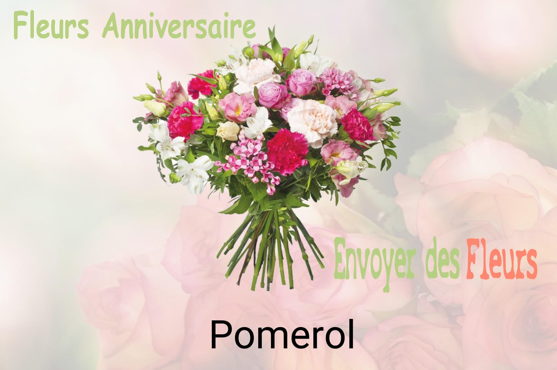 Bouquet de fleurs d’anniversaire livré à Pomerol